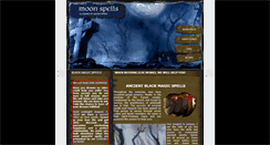 Desktop Screenshot of moonspells.org