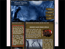 Tablet Screenshot of moonspells.org